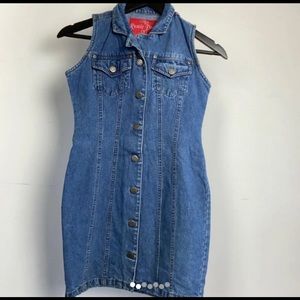 100% Denim dress